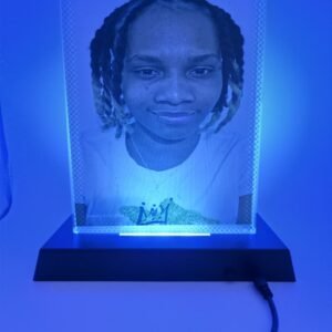 Crystal Photo with Led